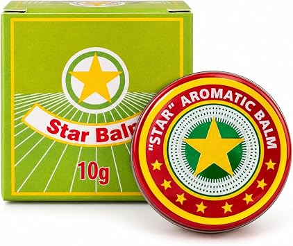 STAR Golden Star Aromatic Herbal Balm Cooling Camphor & Menthol 10g