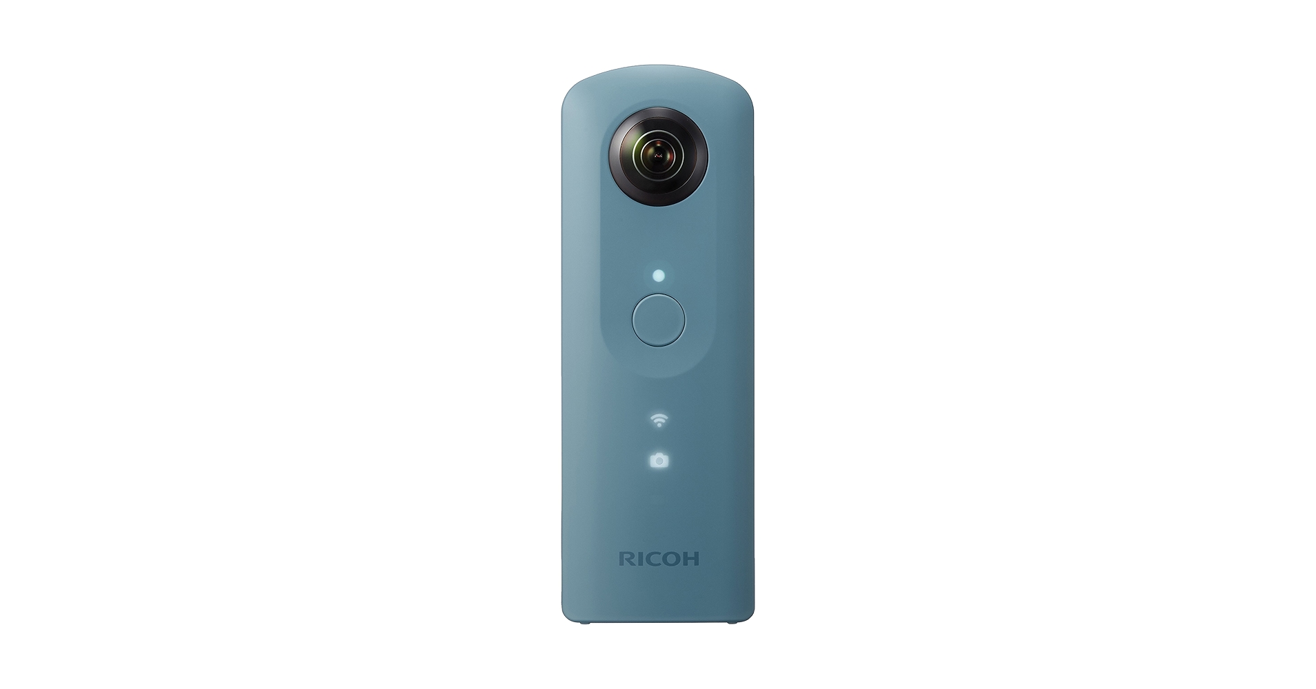 RICOH THETA ブルー 360度カメラ Amazon | RICOH デジタルカメラ RICOH THETA m15 (ブルー) 全天