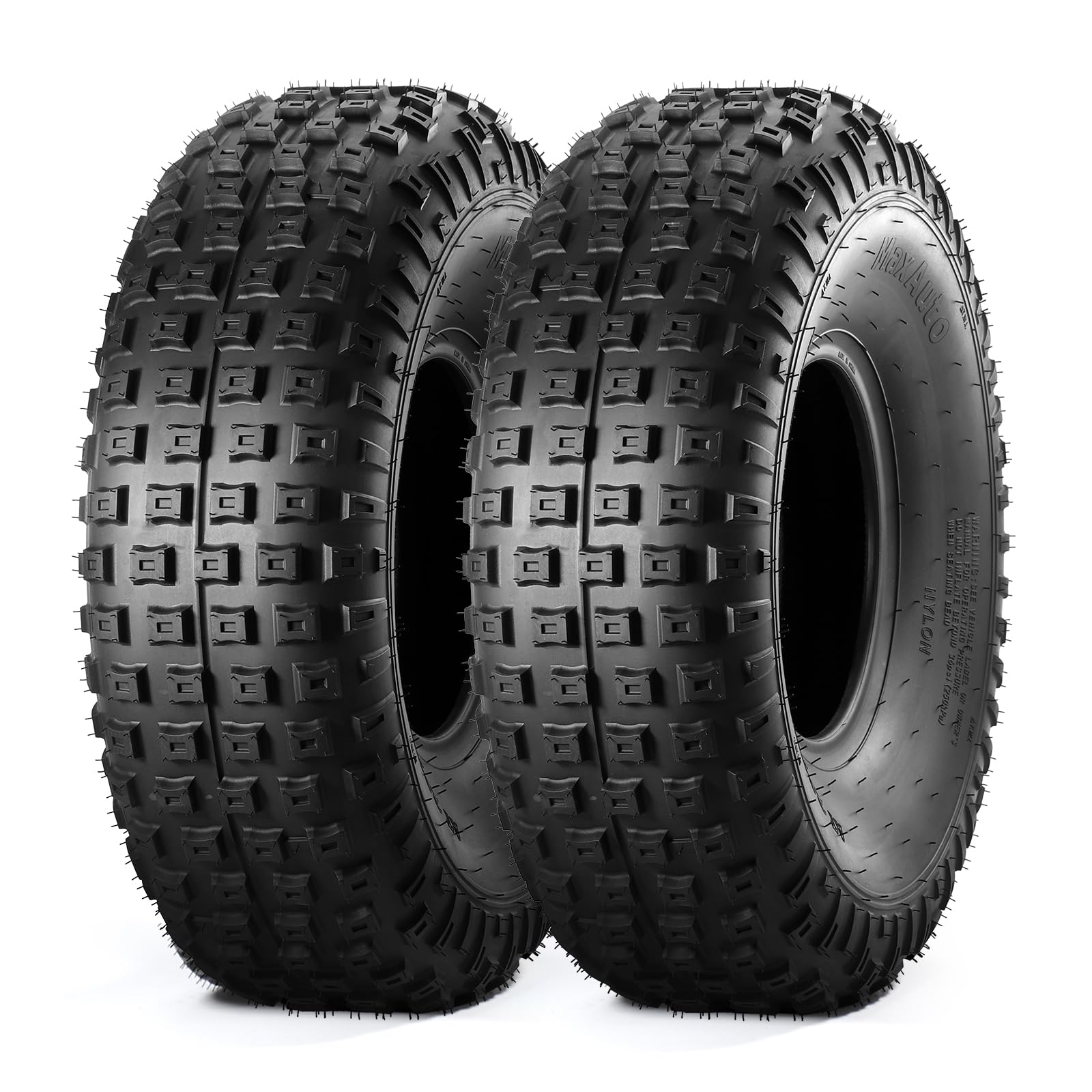 Amazon.com: MaxAuto 20x7-8 ATV Tire Golf Cart Knobby Turf Tire