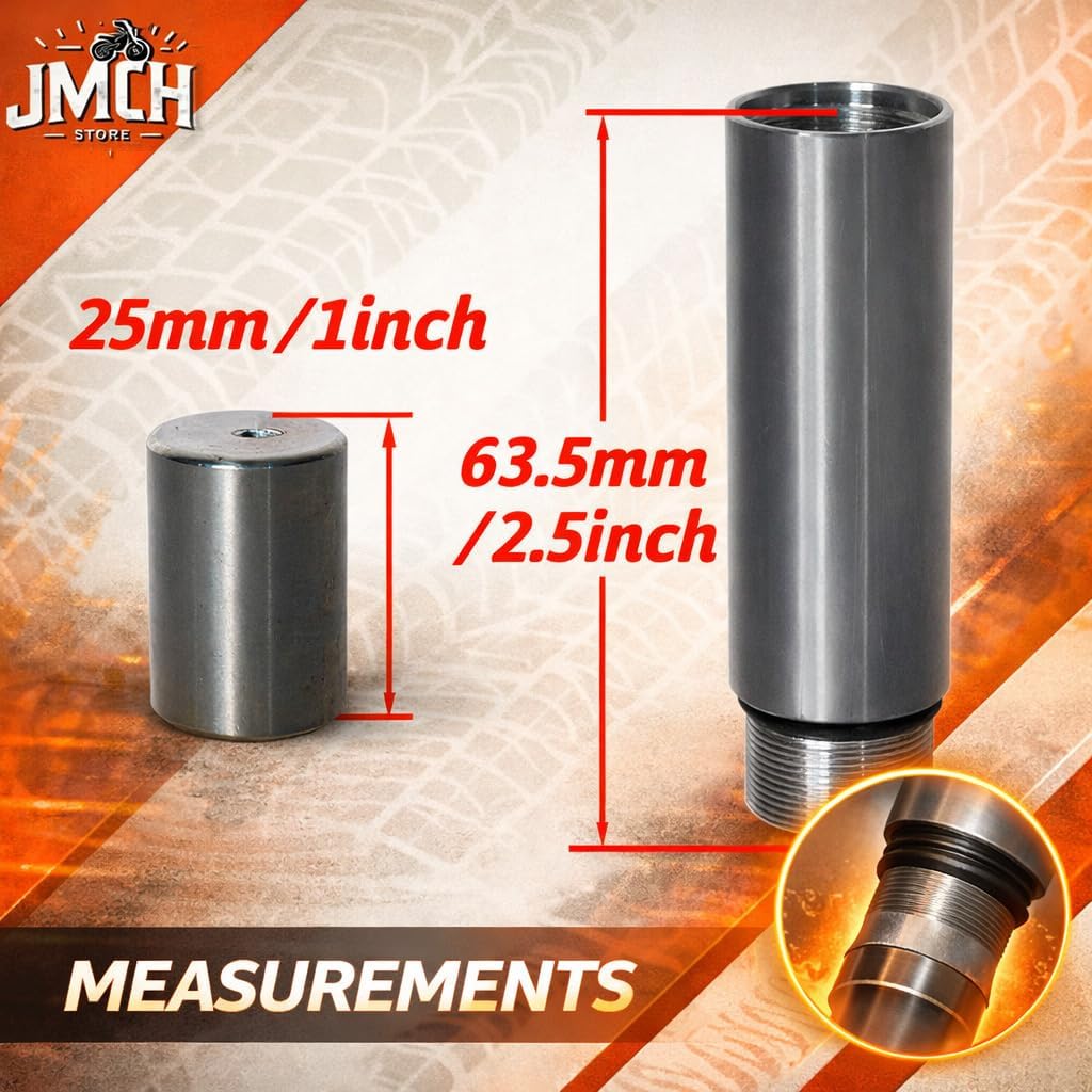 JMCHstore Front Fork Lift Extension & Preload Upgrade Kit for Coleman B200RSV B200 B200R B200C RB200 Realtree RT200 MEGA MOTO 212 MAX MMB212 200cc mini bike