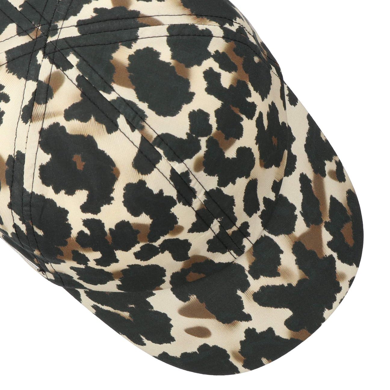 Seeberger Cotton Leo Cappellino da baseball da donna, in cotone, con fibbia in metallo, con visiera primavera-estate, autunno, inverno, primavera, estate, autunno, inverno