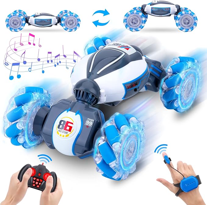Dysaim Gesture RC Car, Gesture Sensing RC Stunt Car Toys