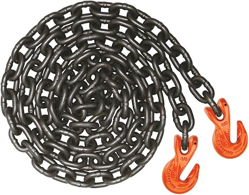 Miniatura 11 de VULCAN Cadena de carpeta con ganchos de agarre de horquilla, grado 70-5/16 pulgadas x 16 pies, carga de trabajo segura de 4,700 libras