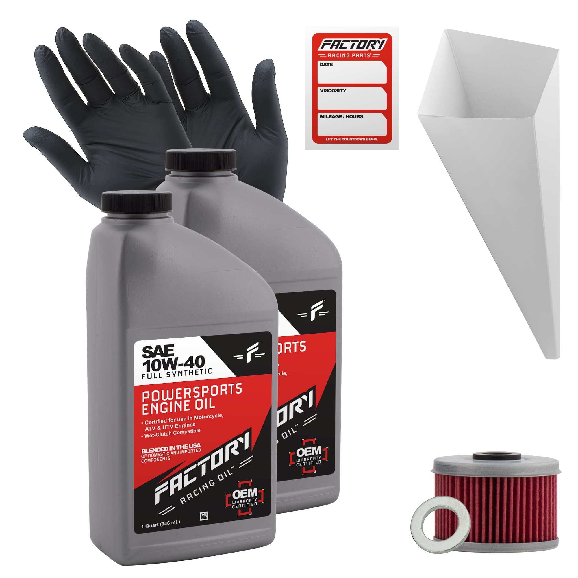 Amazon.com: Factory Racing Parts Oil Change Kit compatible
