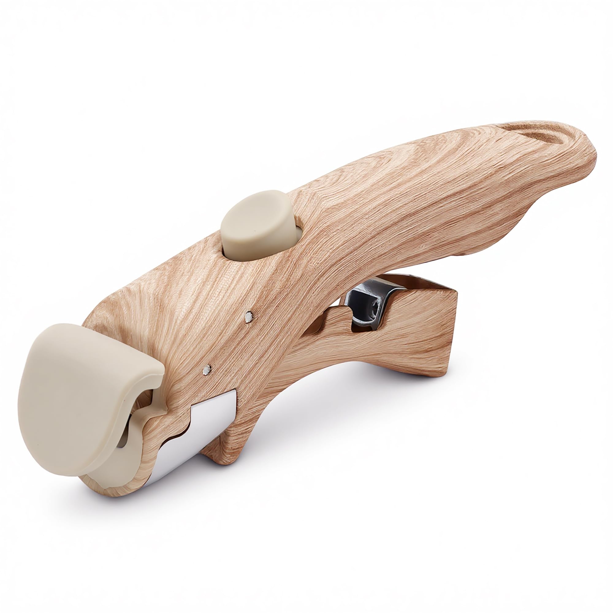 Removable Handle Wood-Like, Detachable Handle Cookware, Universal Pots and Pans Handles Replacement, Removable Pan Gripper Suitable for All Cookware