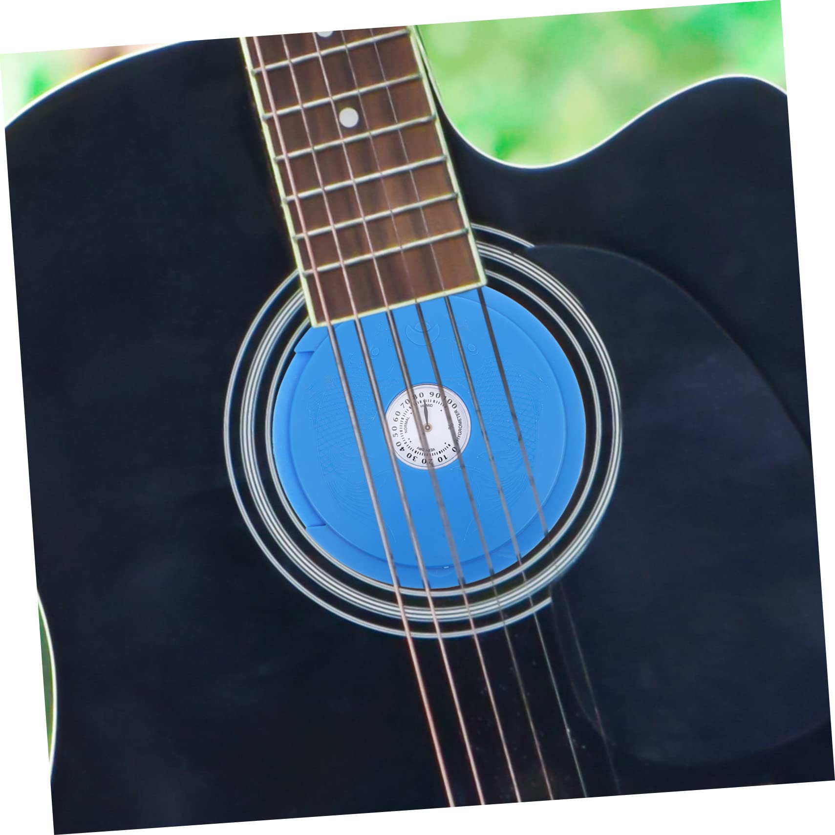 ibasenice 2pièces Humidificateur Pour Guitare Avec Hygromètre Kit Entretien Pour Guitares Acoustiques Et Folk Prévention Des Dommages Et Conservation Sonorité