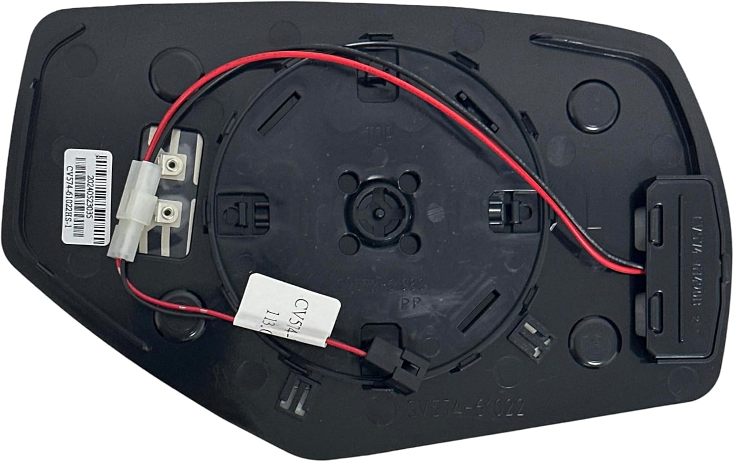 Spieg Driver Side Mirror Glass for 2014-2019 Chevrolet Silverado GMC Sierra 1500 Heated LED Signal Light with Spotter Glass with Backing Plate Left 22753637