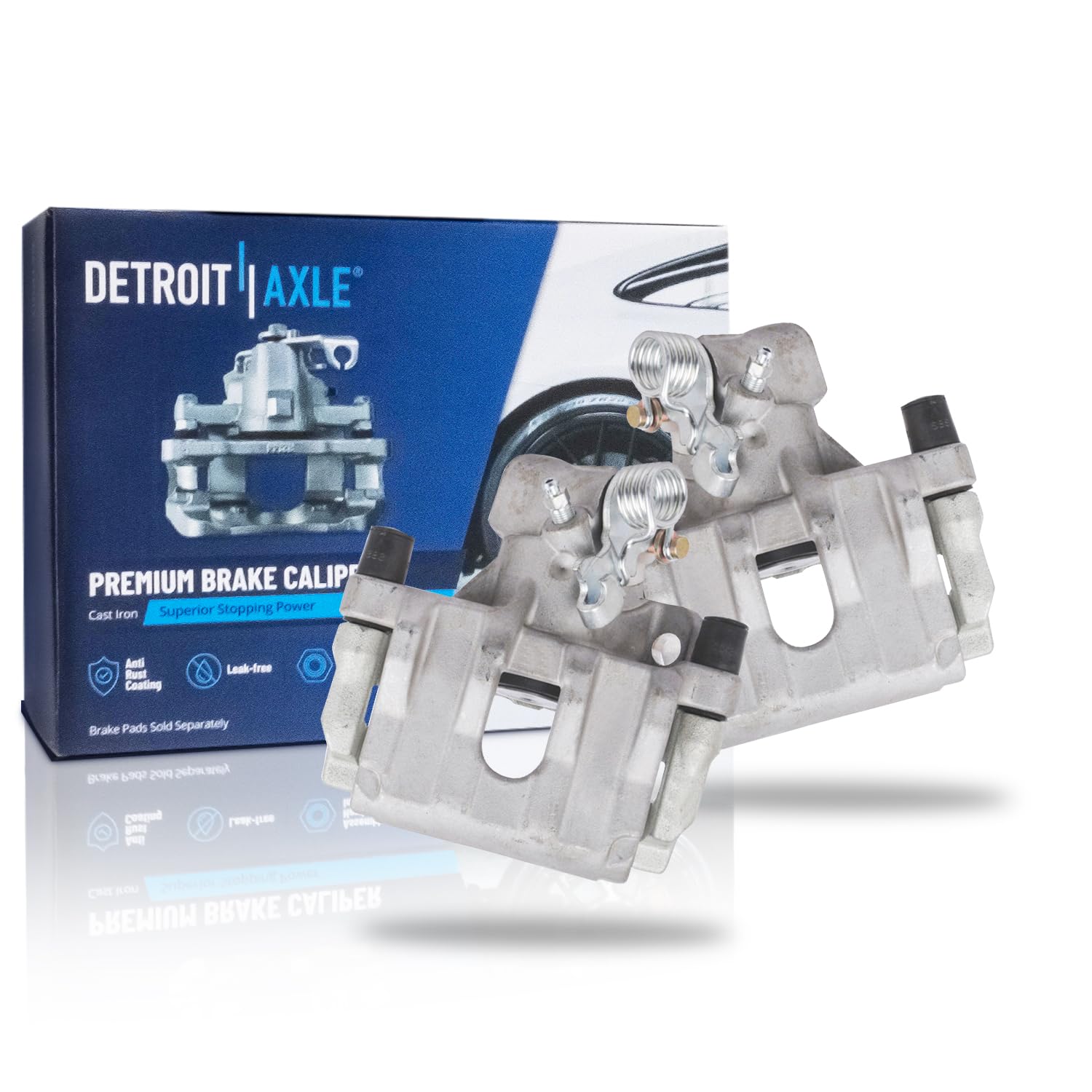 Detroit Axle - Rear Brake Calipers for 2018-2022 Ford Ecosport
