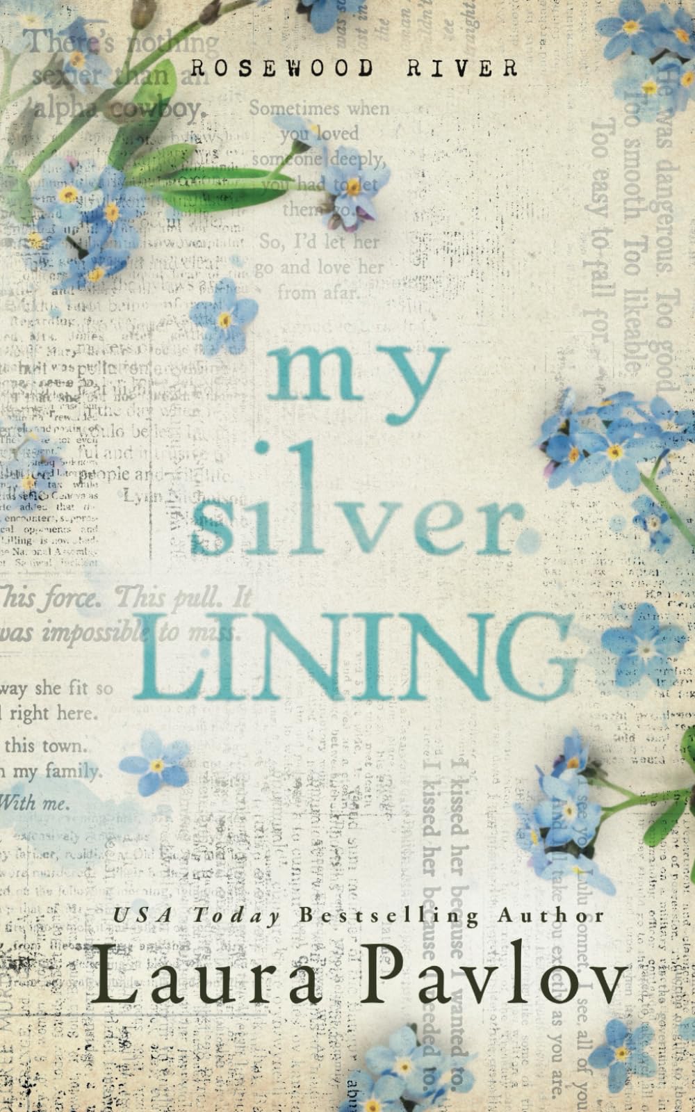 My Silver Lining: A Small Town, Fake Dating Romance (Rosewood River Series)