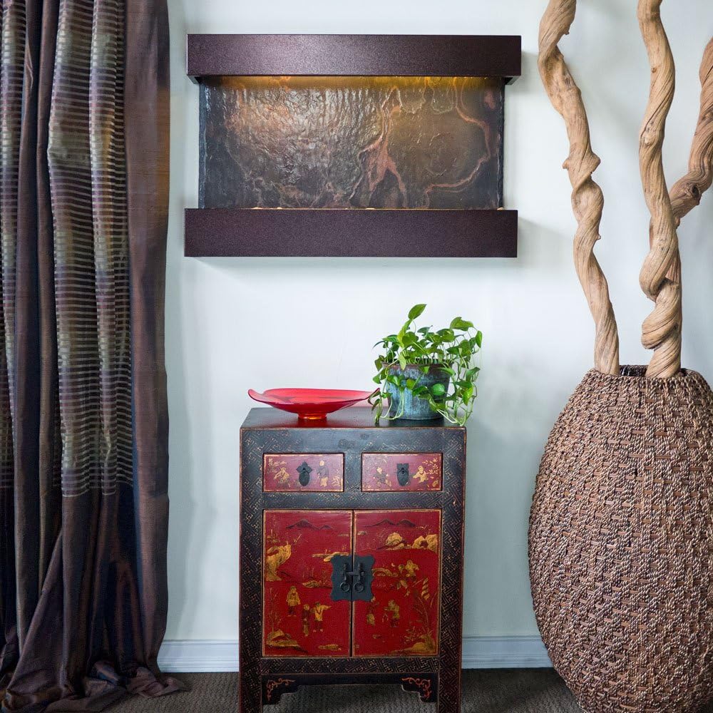 Horizon Falls Medium Coppervein Indoor Wall Fountain