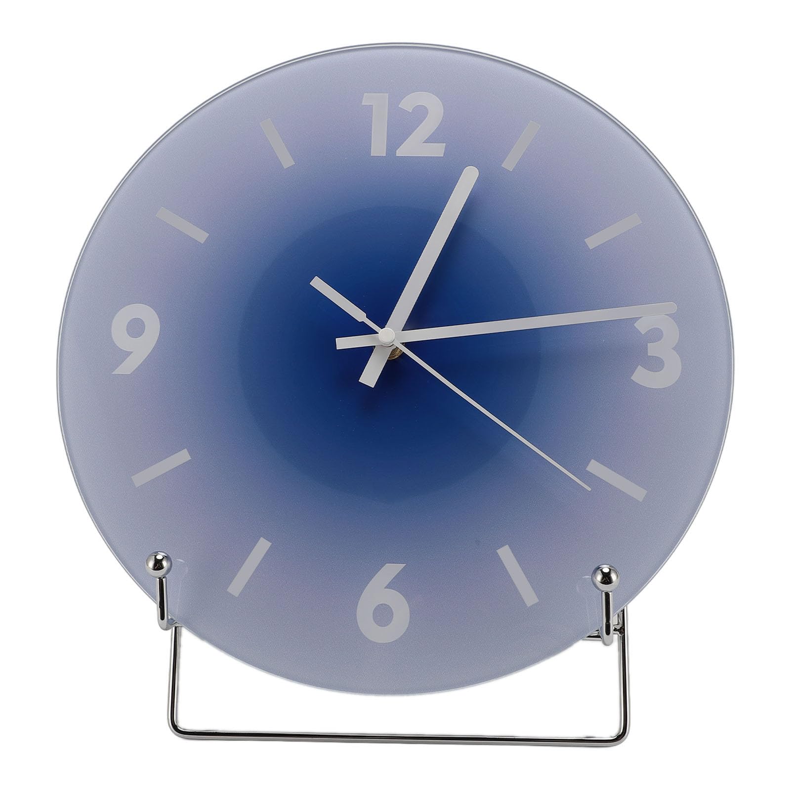Horloge ronde en verre avec synchronisation précise pour l'agencement d'un hôpital