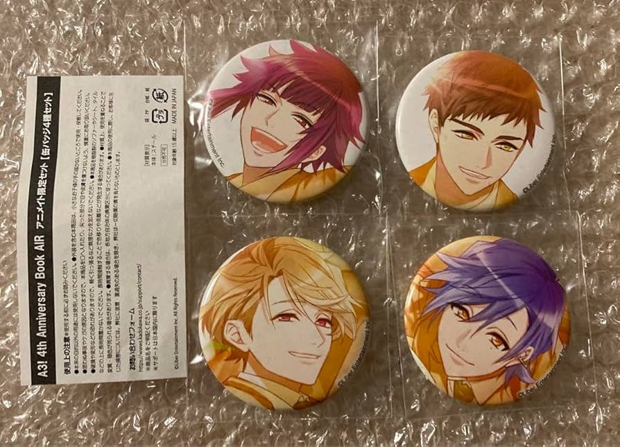 A3! 満開party 伏見臣 缶バッジ 80点 A3! 満開party 伏見臣 缶バッジ 80点 A3! 満開party 缶バッジ 兵頭十