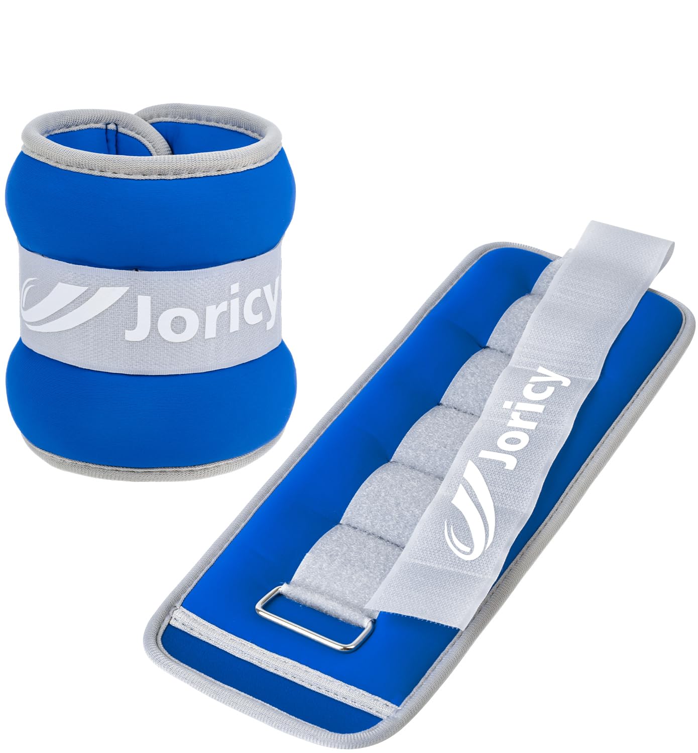 Ankle Weights A Pair of 1/2/3/4/6/8/10/12/20 LBS Wrist Leg Arm Weights for Women Men with Adjustable Straps, Strength weighted for Physical Therapy Running Walking Fitness Gym Workout