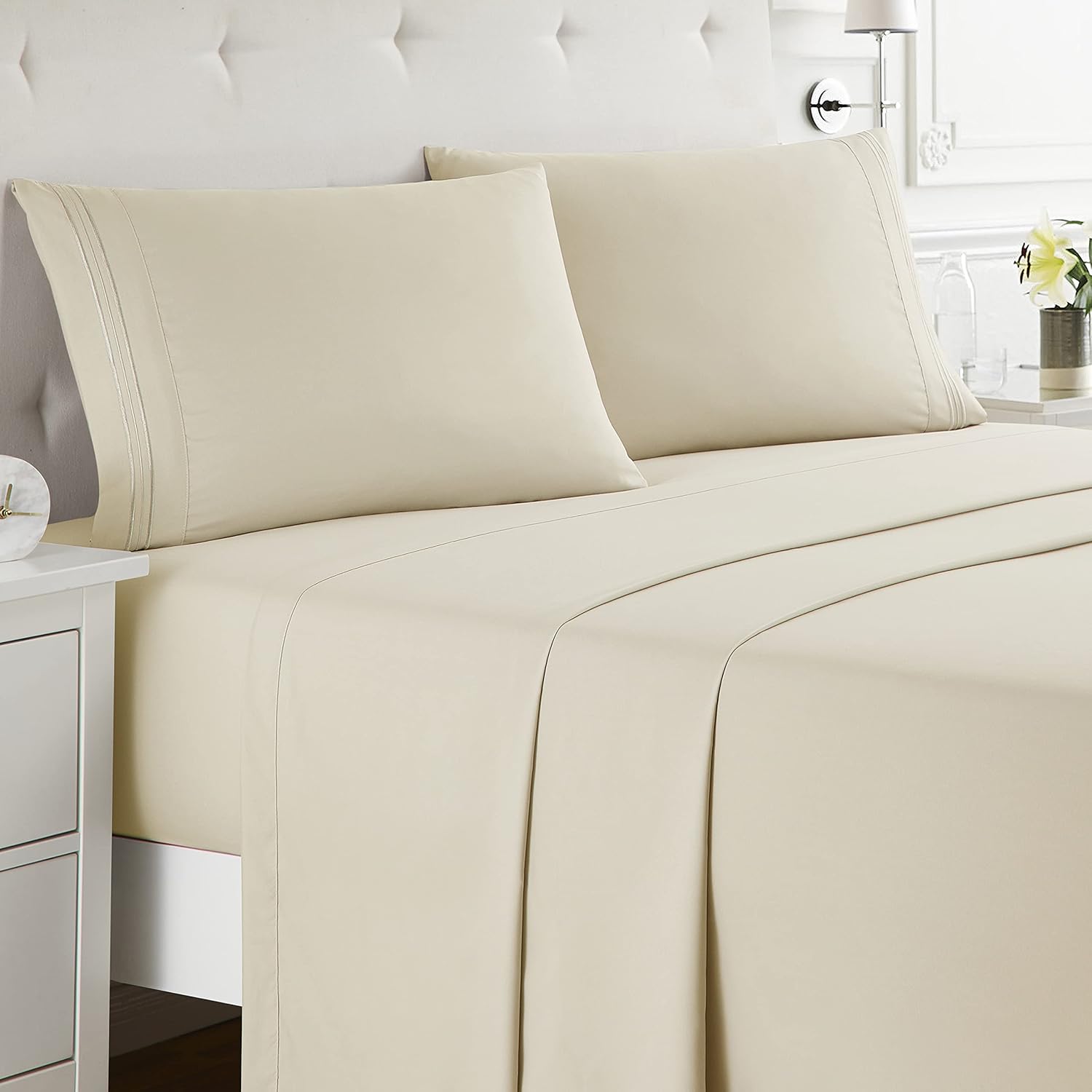 Nestl Full XL Size Sheet Sets 4 Piece Full XL Size Sheets
