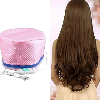 Portable Hair Cap - Boost Your Hair Health with Adjustable Temperature Electric Cap for Intensive Treatment at Home