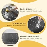 Plaque Induction 4 Feux avec Prise, Electrique Induction Zone Flexible - 8