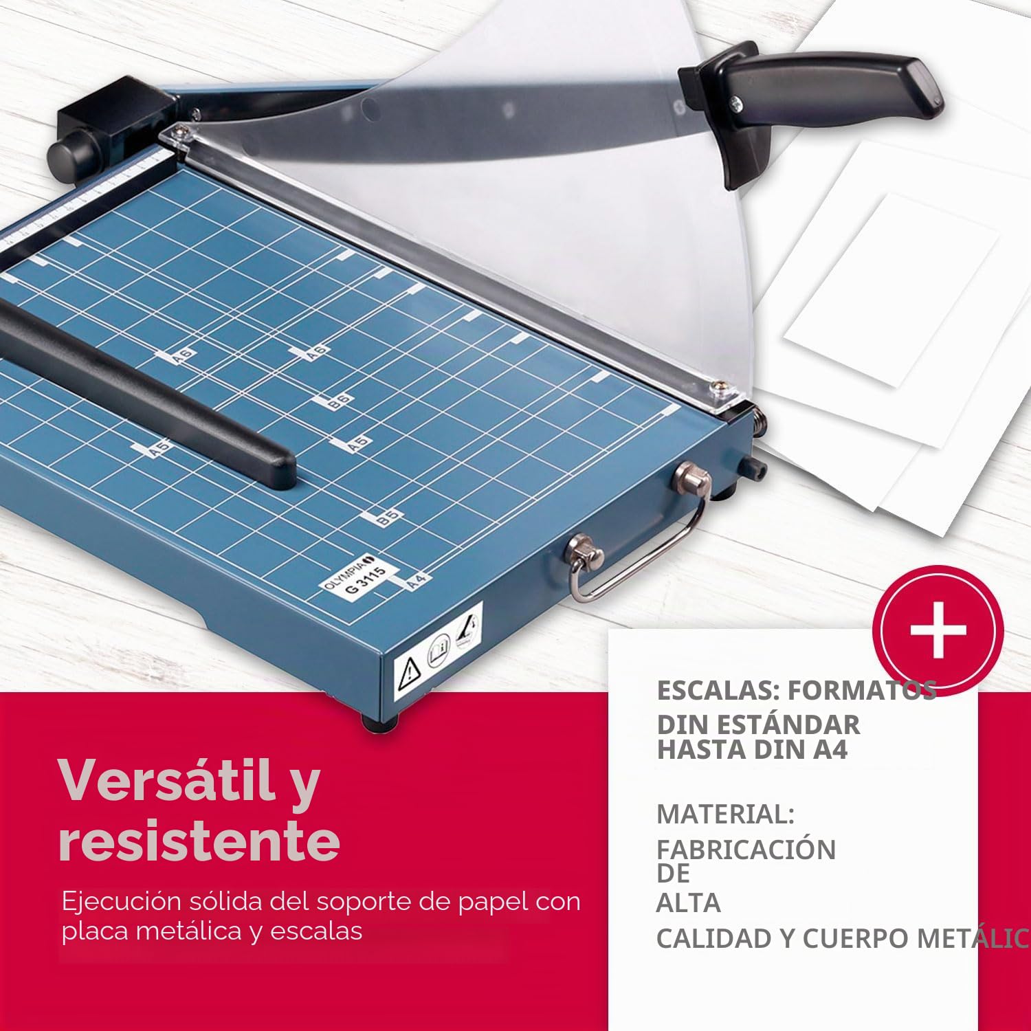 Olympia G 3115 DIN A 4 cortadora de papel