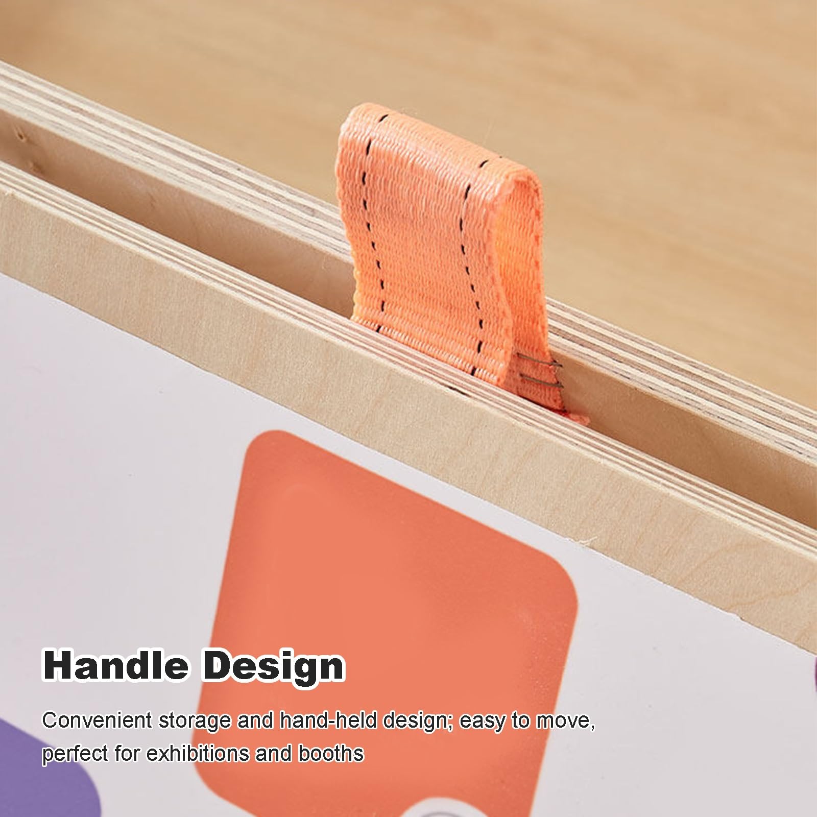 Soporte de Letrero Plegable, Soporte de Exhibición de Carteles de Madera Maciza de Letreros de Doble Cara Resistente al Desgaste para Hoteles, Centros Comerciales y Supermercados(89cm/35in)