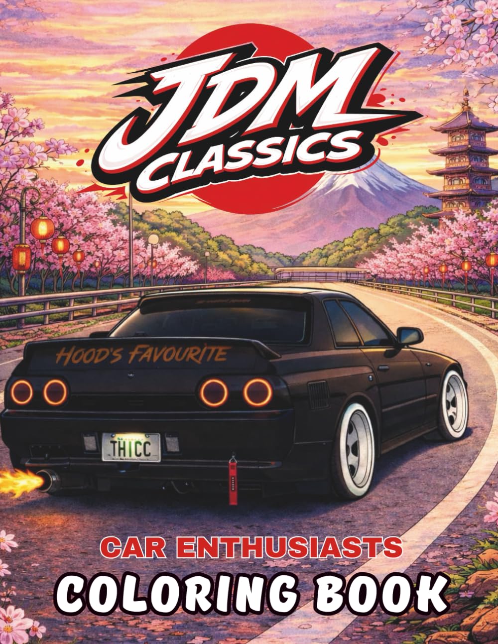 JDM Classics – Advanced Coloring Book