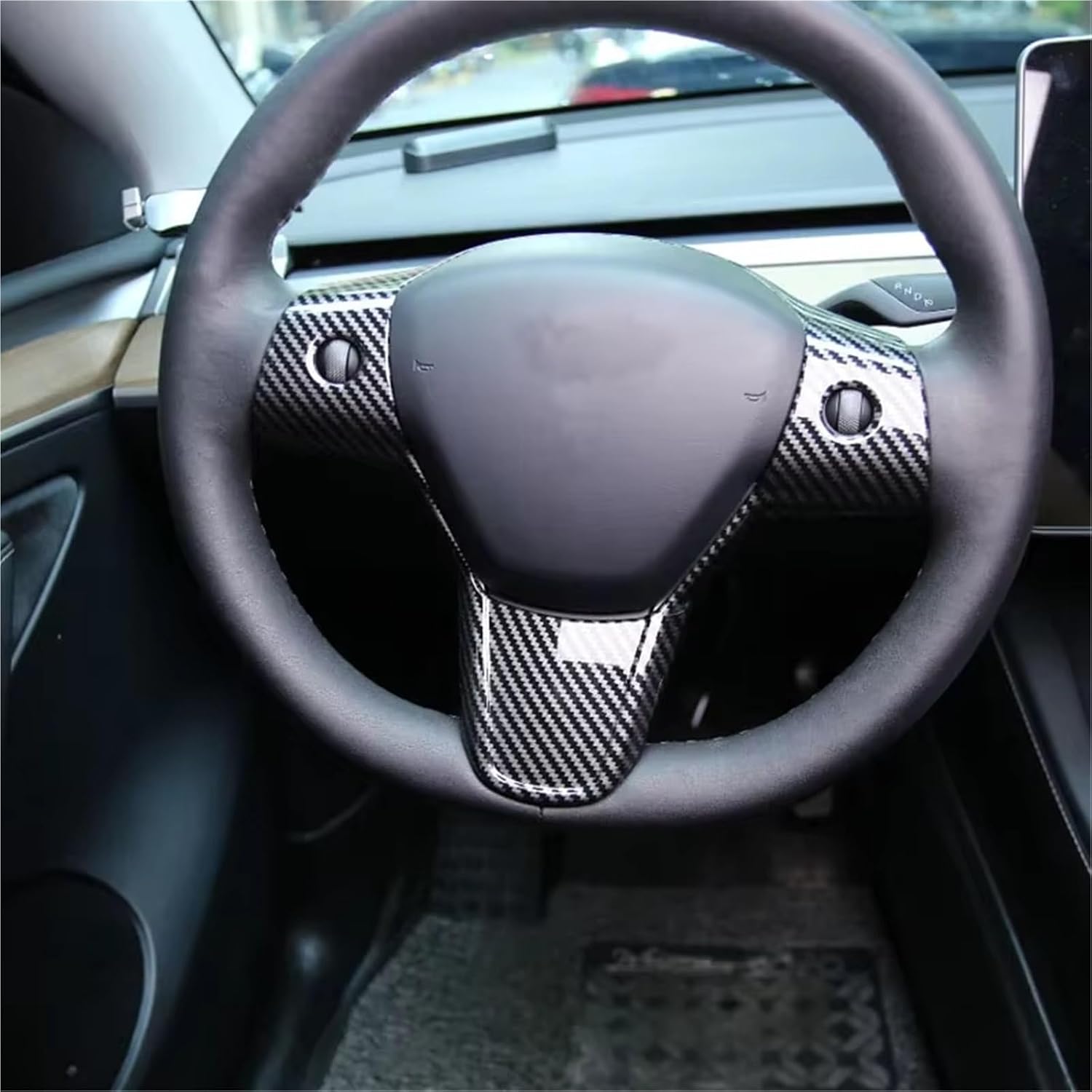 車 内装 ステッカー Compatible With Tesla For Model 3 2016-2022 対応 車ボタンスイッチ