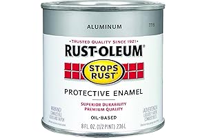 Stops Rust Gloss Finish Brush-On Paint In Brushed Nickel