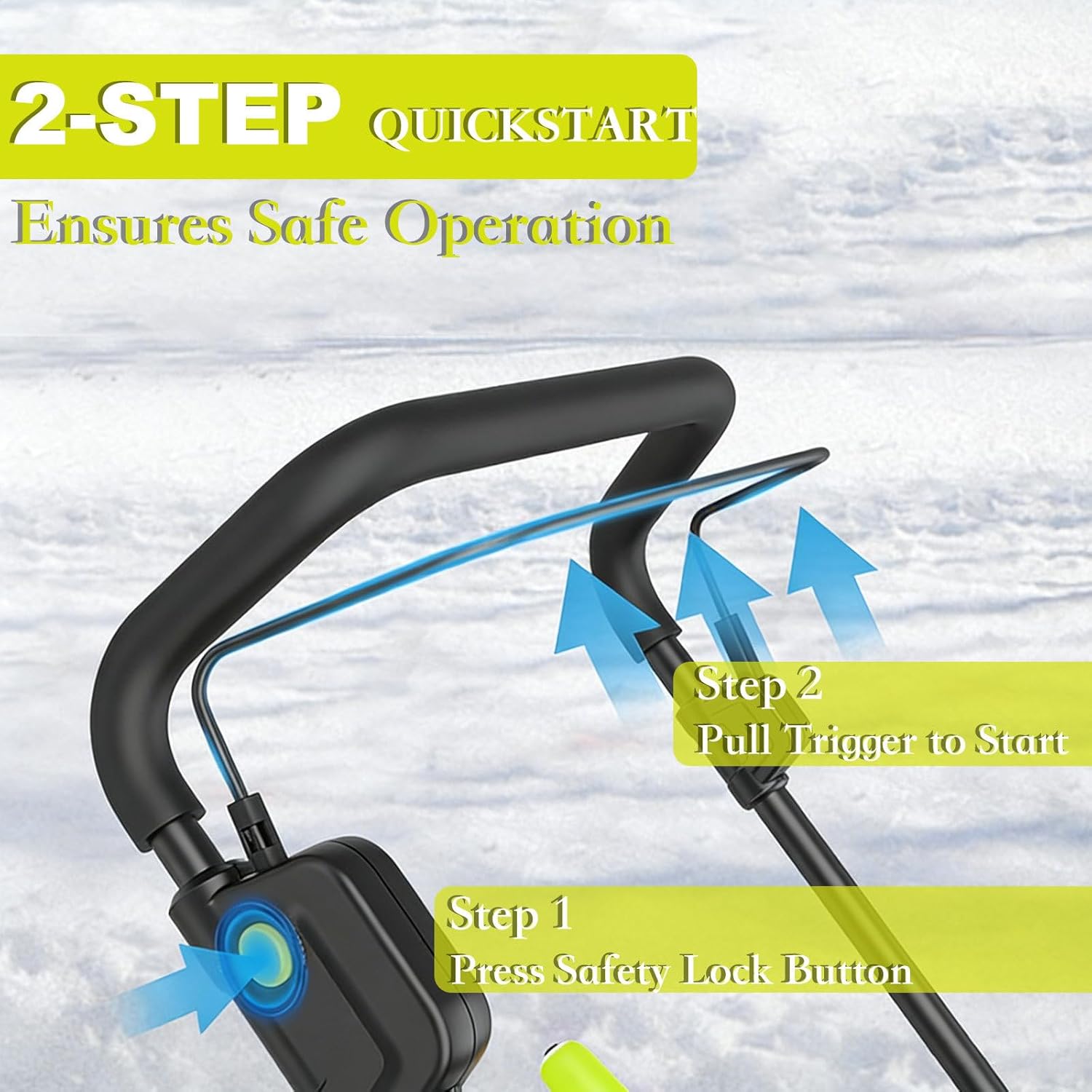 Cordless Electric Leaf Blower, 3500W Brushless Motor, 7.6m Leaf Throwing Distance, 180° Adjustable Air Outlet, LED Lights - Perfect for Home & Yard Winter Cleanup