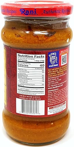 Miniatura 3 de Rani Kebab Masala Pasta para platos de carne, tarro de vidrio de 10.5 onzas (10.58 oz)  Todo natural  Vegano  Sin colores  Sin gluten  Sin OMG
