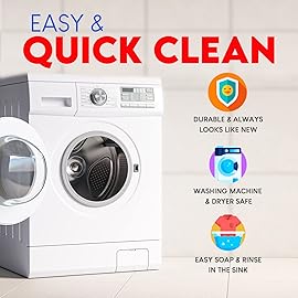 Toppy Toddler - 12 pcs Golden Rod Large Waterproof Baby Bibs for 1-4 years old - Lightweight, Soft & Durable Fabric Bibs with Snap Buttons for Girls and Boys, Dryer safe and Easy to Clean