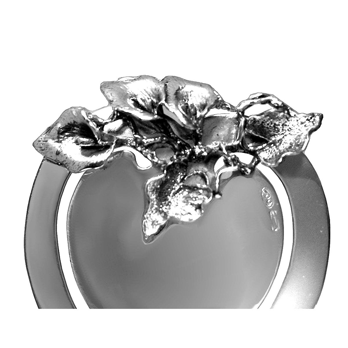 Viennagold - Segnalibro Calla in vero argento 925, 7 x 5,5 cm