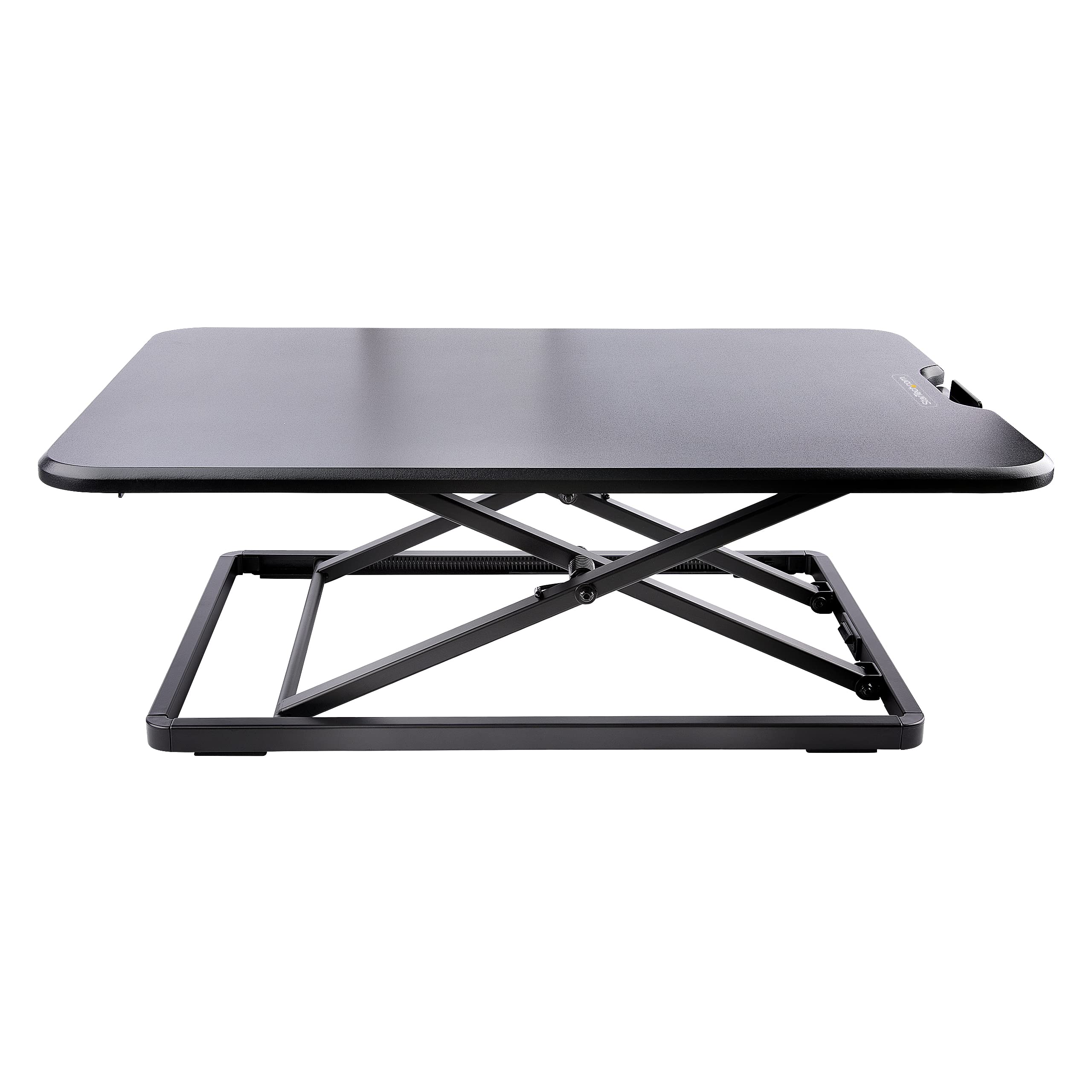 StarTech Stehpult-Aufsatz für Laptop, bis 8kg (LAPTOP-SIT-STAND) | Laptop-Riser, Stehpult-Konverter, Sitz-Steh, Plattform, Ergonomisch