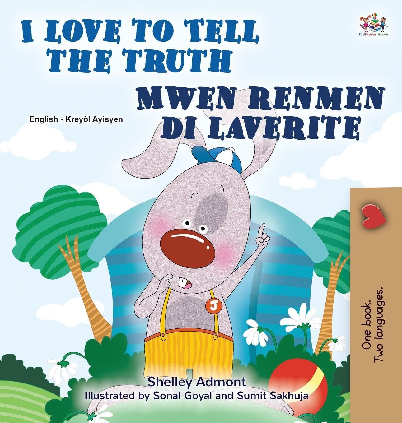 I Love to Tell the Truth (English Haitian Creole Bilingual Book) (English Haitian Creole Bilingual Collection)