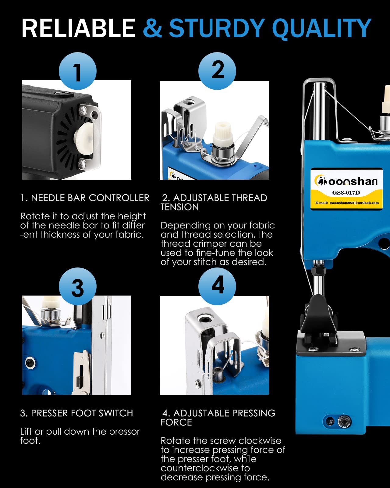 Snapklik.com : Cordless Bag Closer Machine, Industrial Bag Closing ...