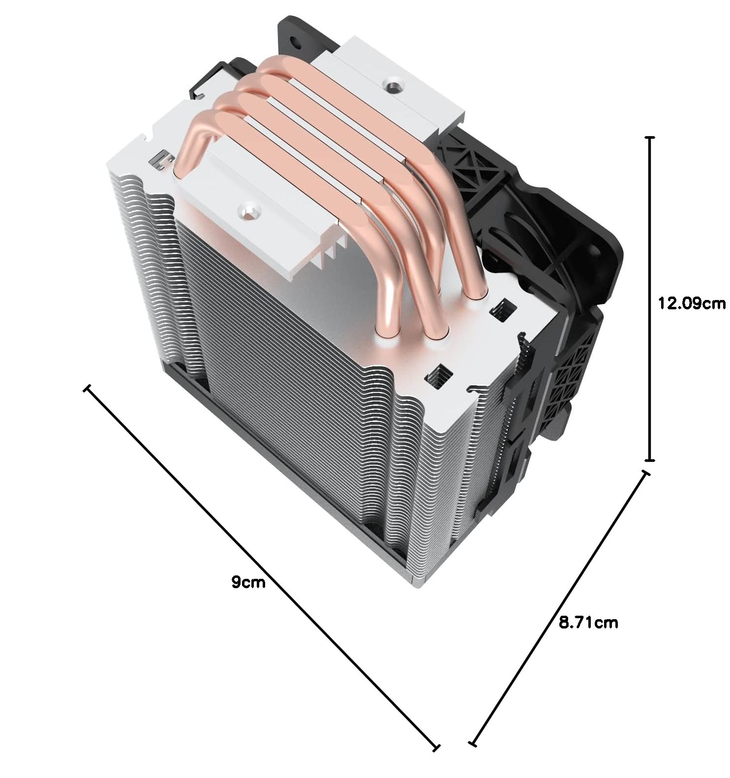 Redragon - Refrigeración CC-2000 RGB Ventilador 120mm