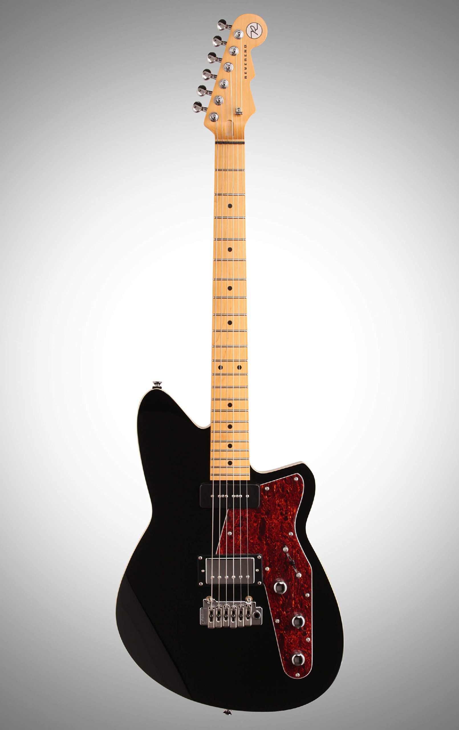 Reverend Double Agent W Midnight Black : Amazon.co.uk: Musical