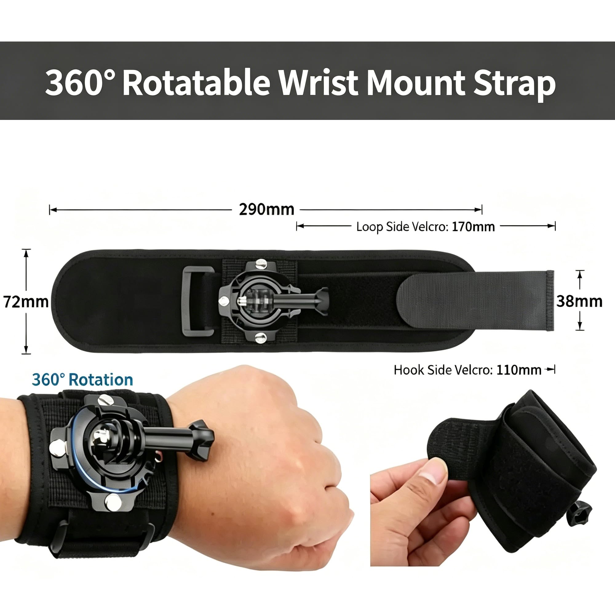 Amazon | GoPro Hero/13/12/11/10/9/8/7/6/5/4/3用アクセサリーセット