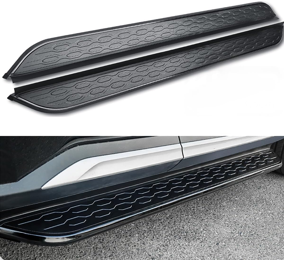 2Pcs Running Boards Side Steps Nerf Bars - Exact Fit for Acura ADX 2025 Heavy Duty Pedal for SUV