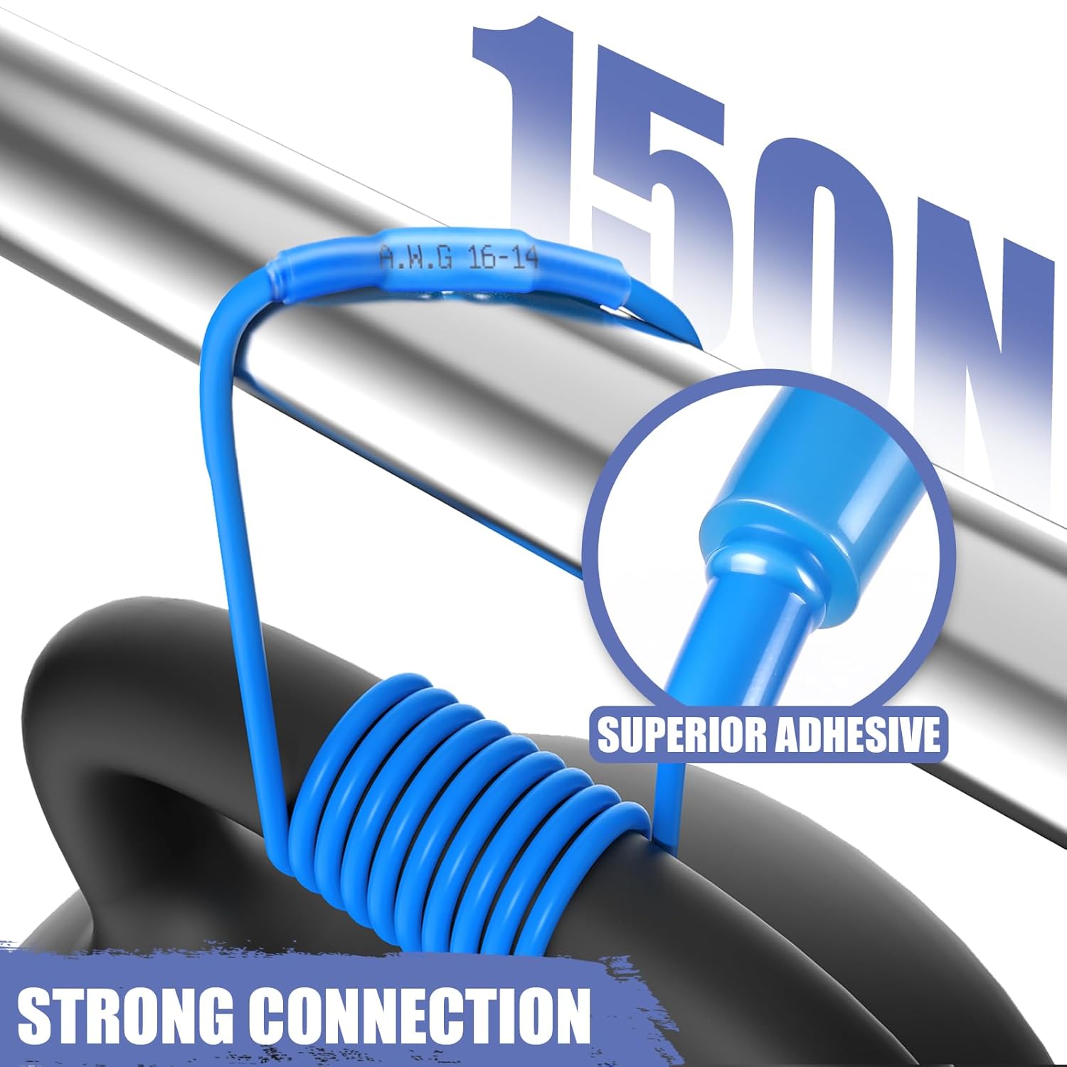 380PCS Vesmikit Heat Shrink Butt Connectors-Marine Grade Waterproof Electrical Wire Connectors Kit-Tinned Copper Insulated Crimp Terminals Butt Splice for Wiring,Automotive,Boat,Trailer Truck,Stereo