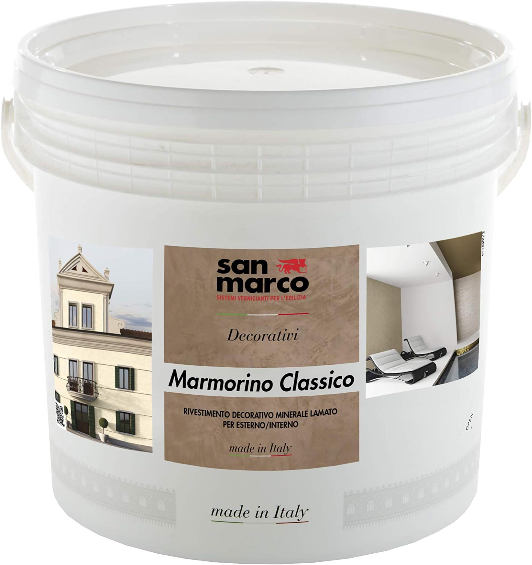 San Marco Marmorino Classico, (1kg, white)