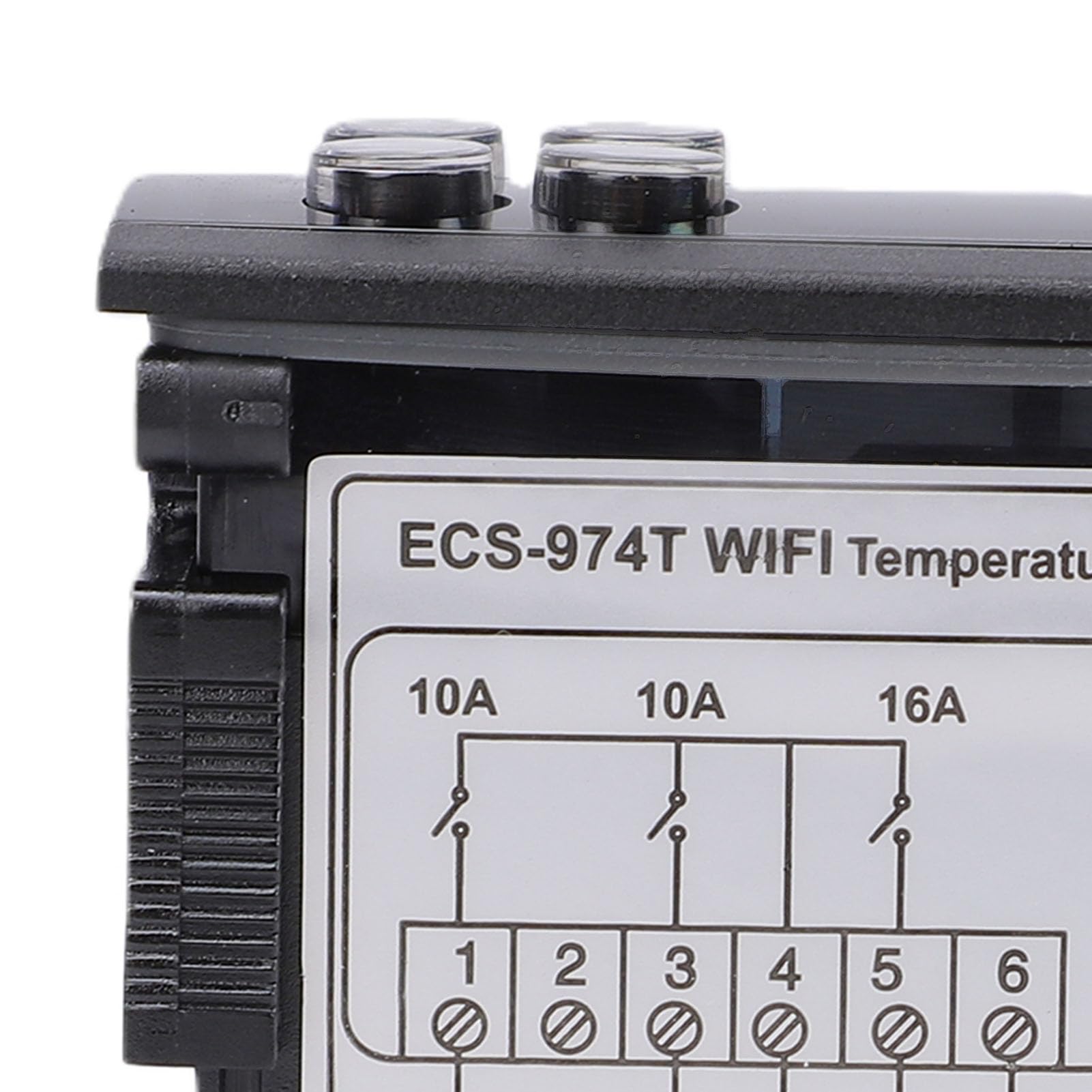Fafeicy Thermostat à Affichage Numérique, Boîtier ABS, Protection IP65
