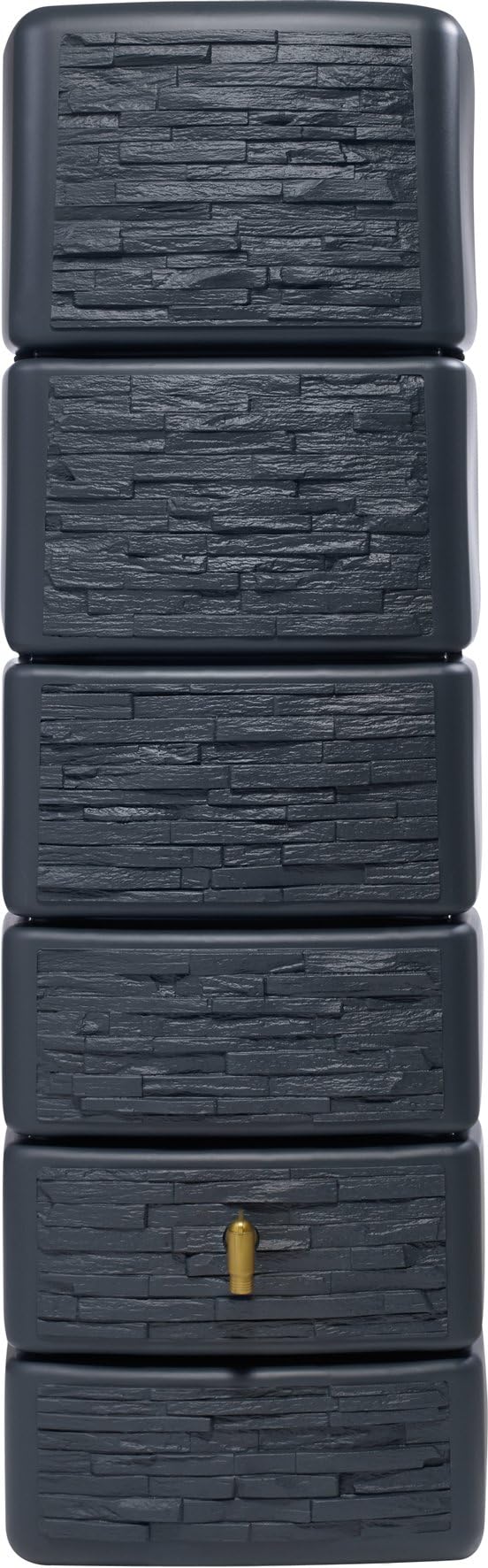 Graf Rain Water Container Plastic 58 x 37 x 182 cm Grey