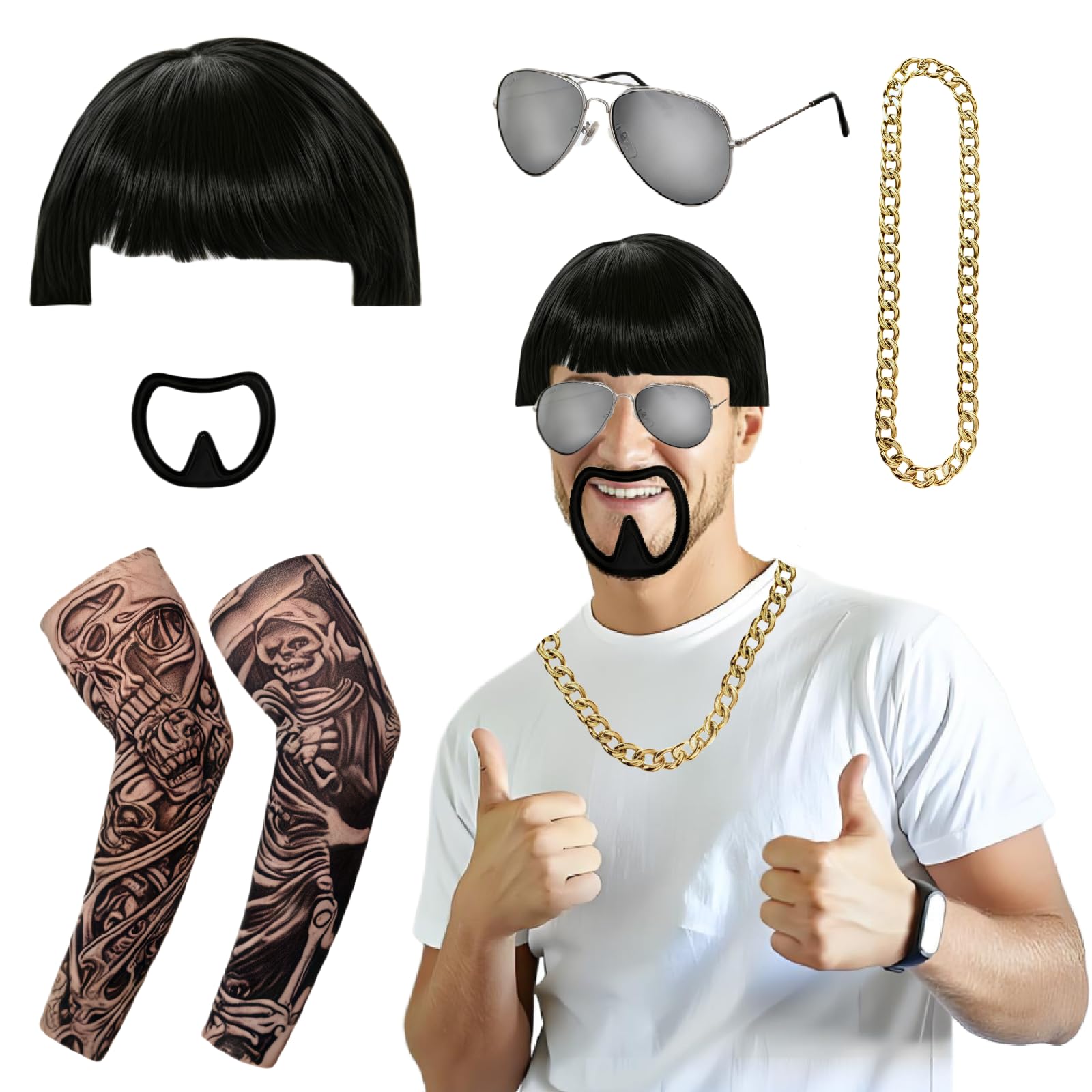 iuiiaii Final Boss Outfit Set 5 In 1
