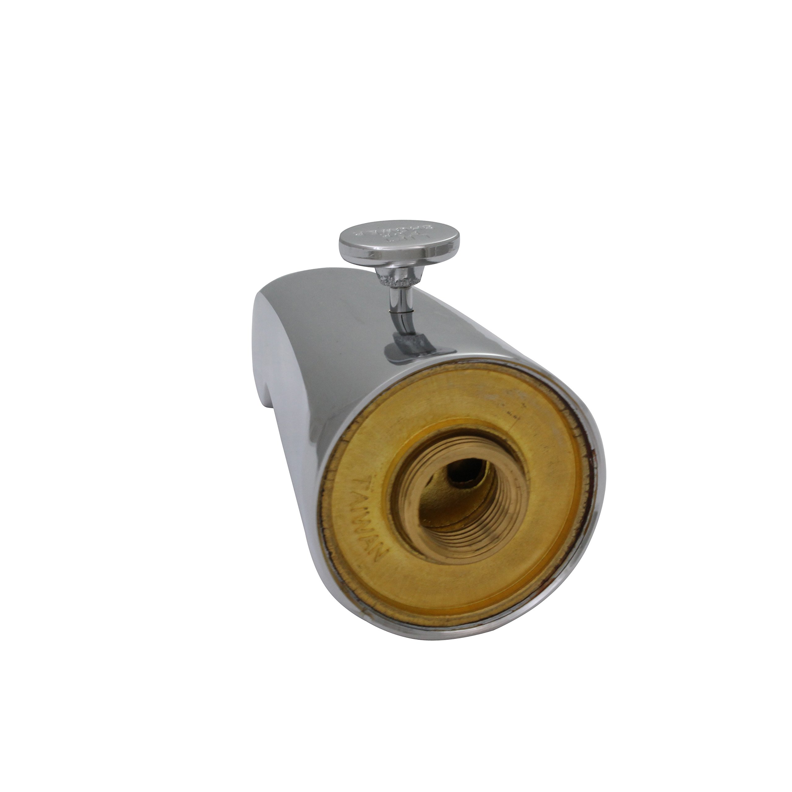 Westbrass D3112-26 Boquilla para bañera, Cromo Pulido