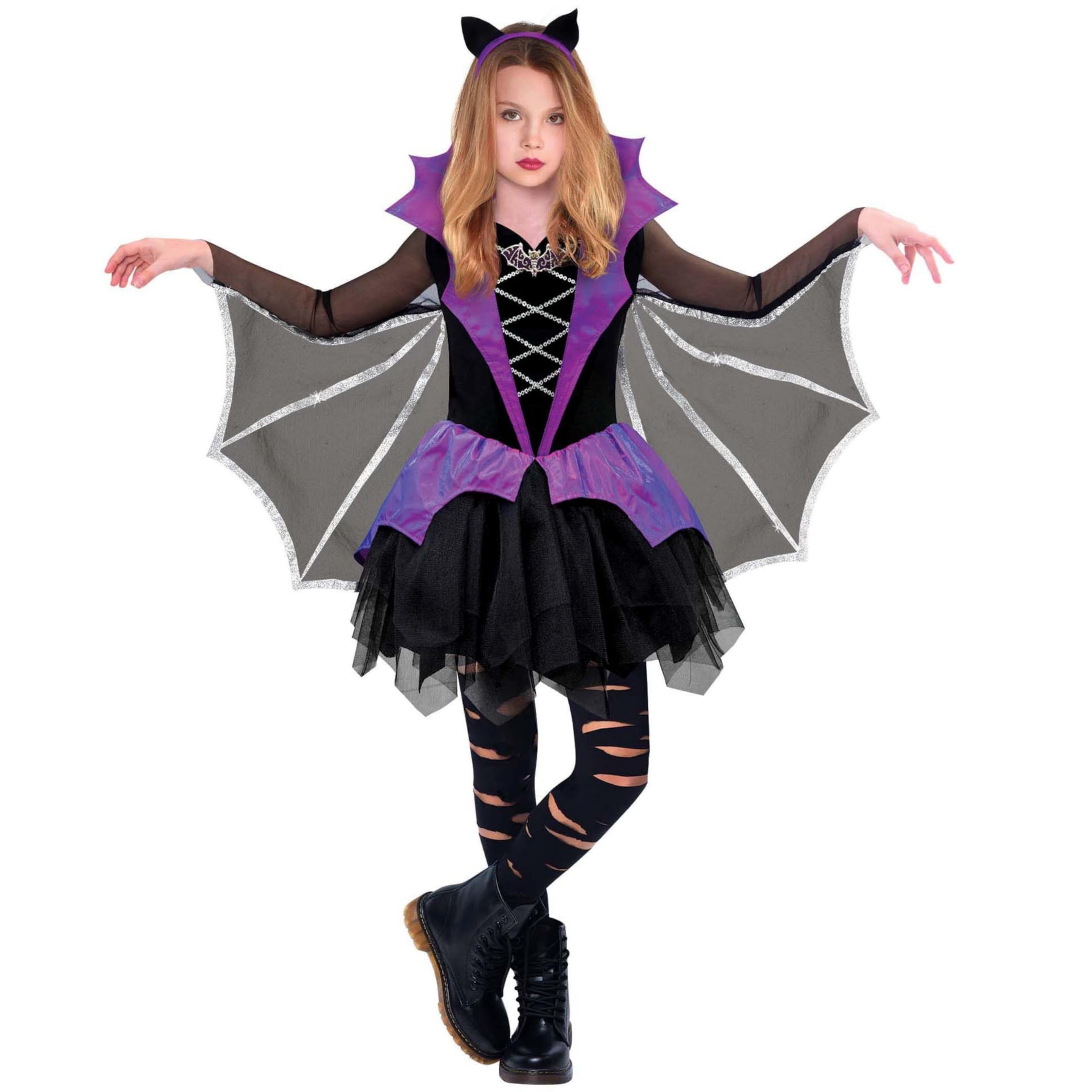amscan Costume di Halloween da bambina Miss Battiness