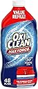 OxiClean Max Force Laundry Stain Remover Spray Refill, 48 fl oz