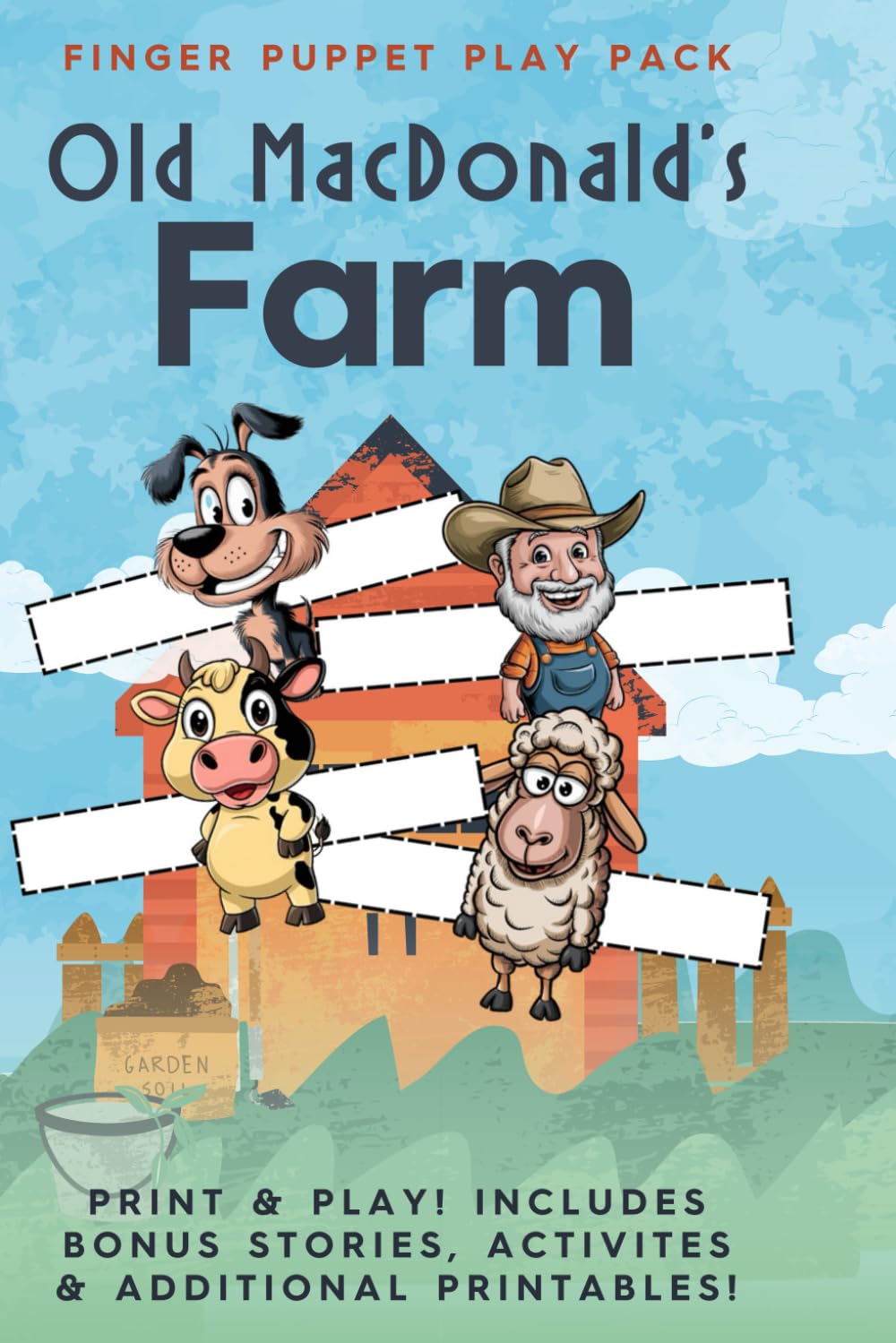Old MacDonald’s Farm Nursery Rhyme Puppet Play: Interactive Stories, Puppet Activities, and Creative Play for Children