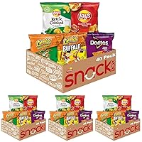 Vista 14 de Frito-Lay Paquete de Aperitivos Clásicos Definitivos, variedad de surtido de chips, galletas, galletas saladas y nueces, (paquete de 40)