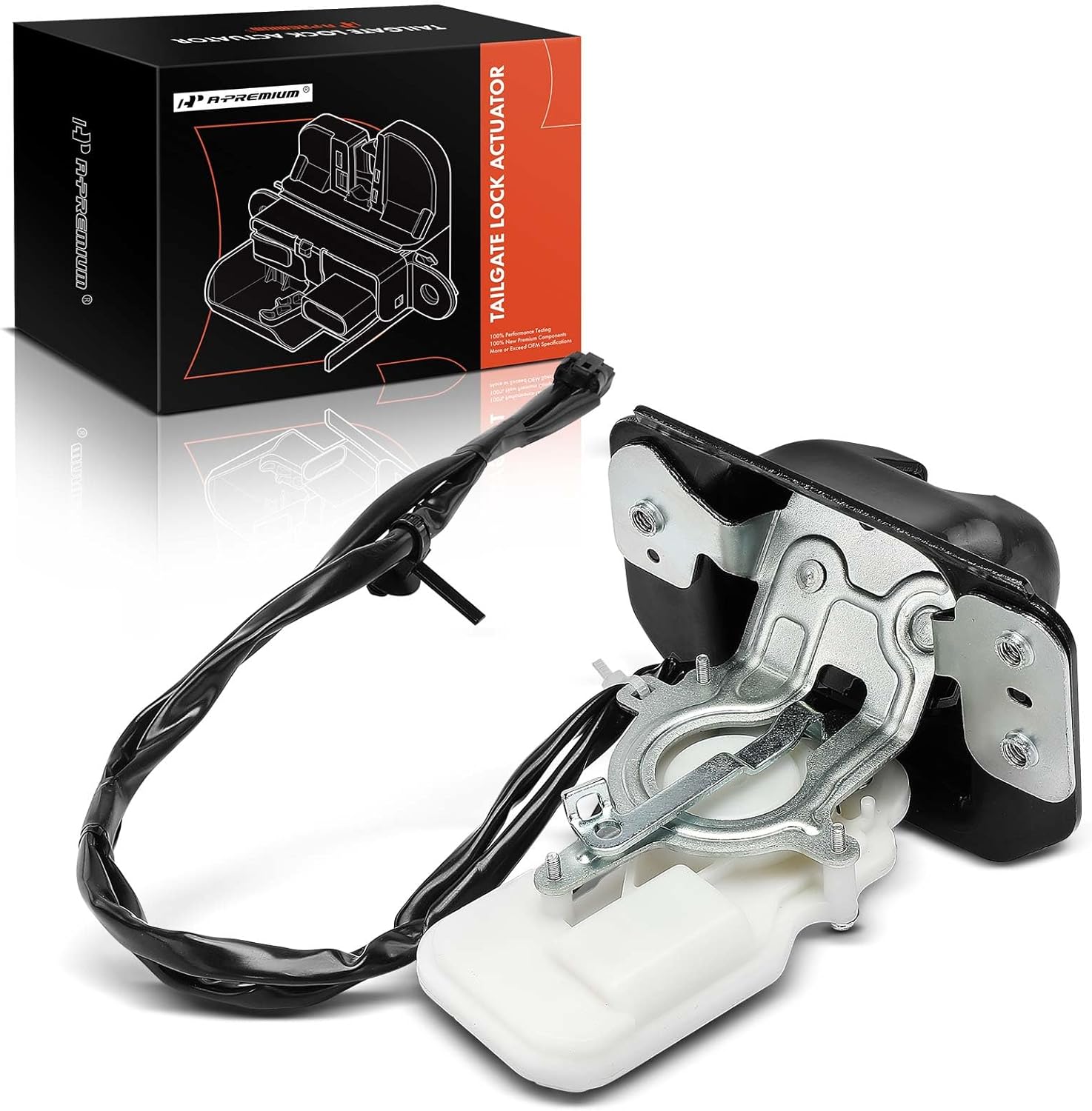 A-Premium Trunk Latch Compatible with Ford Edge 2007-2014 & Lincoln MKX 2007-2015, Rear Tailgate Lock Latch Actuator Fits Model Without Power Liftgate