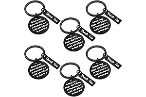 6 Pcs Coach Gifts Keychain Baseball Coach Appreciation Gift for Softball Football...
