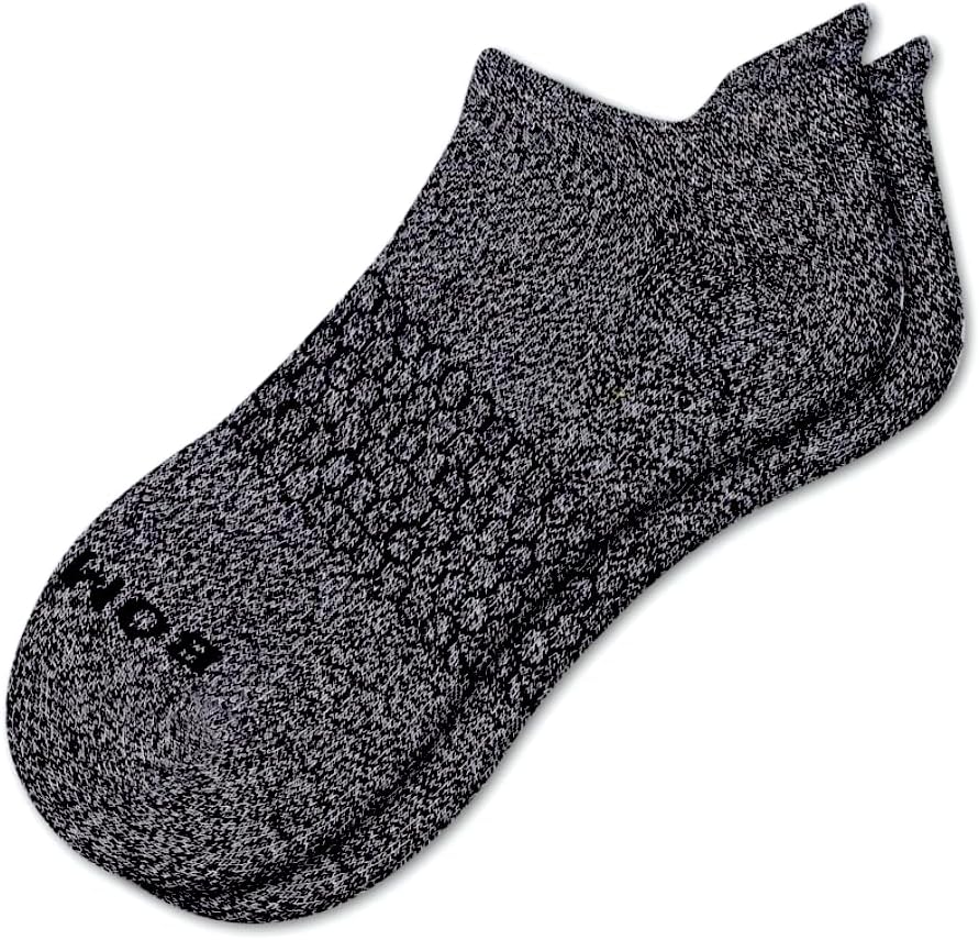 Bombas Women's Originals Ankle Socks, (Grey/Blue)