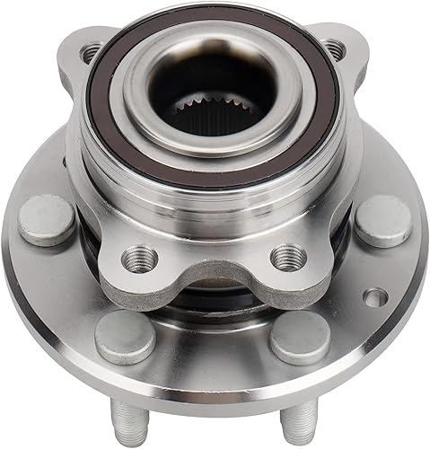 DRIVESTAR 515167 (4WD) Conjunto de cojinete de rueda delantera y cubo para Chevrolet Colorado 2015-2021, GMC Canyon 2015-2021 con 6 lengüetas